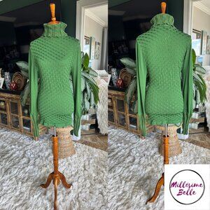 Barami Green Turtleneck